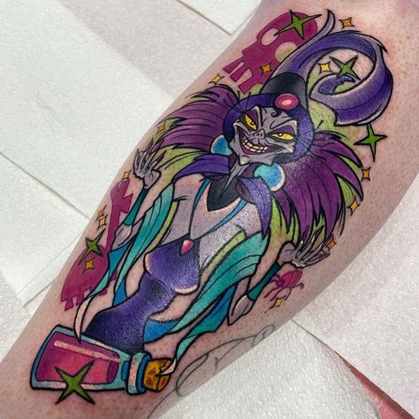 Tattoo uploaded by Tattoodo • Emperors New Groove tattoo by Sarahktattoo #sarahktattoo #emperorsnewgroove #disneytattoo #disney #yzma • 1541887 • Tattoodo Emperors New Groove Tattoo, Emperor Tattoo, Japanese Emperor, Cousin Tattoos, Emperor's New Groove, K Tattoo, Black Rose Tattoos, Explore Tattoo, The Emperor's New Groove