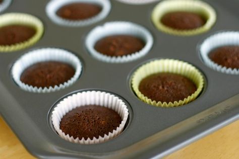 Brownie In Cupcake Liner, Brownies In Mini Cupcake Pan, Box Brownies In Mini Muffin Pan, Brownies In Mini Muffin Pan, Brownies In Cupcake Pan, Brownies In Cupcake Liners, Individual Brownies, Brownie Mix Cupcakes, Brownies In A Muffin Tin