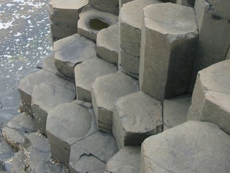 Giant's Causeway, Geometry In Nature, Basalt Columns, Giant’s Causeway, Volcanic Eruption, Giant Tree, Geology Rocks, Ancient Tree, Natural Rock