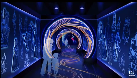 Immersive Exhibition, Digital Projection, History Wall, Event Booth, Interactive Walls, Art And Music, Exhibition Stall, Night At The Museum, Home Gym Design