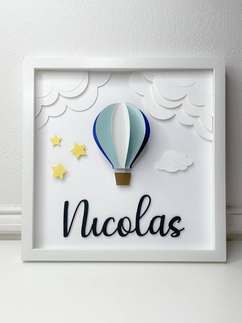 Baby shadow box ideas