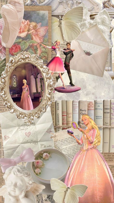 Barbie The Movie Wallpaper, 12 Dancing Princesses Aesthetic, Barbie Princess Wallpaper Iphone, Barbie 12 Dancing Princesses Wallpaper, Barbie Wallpaper, Iphone Background Inspiration, Barbie 12 Dancing Princesses, Little Mermaid Wallpaper, Barbie Swan Lake