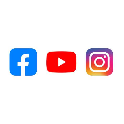 Youtube Ka Photo, Insta Facebook Youtube Png, Fb Insta Youtube Logo Png, Youtube And Instagram Logo, Youtube Bennar Logo, Facebook Instagram Youtube Logo Png, Youtube Instagram Logo Png, Facebook Youtube Logo, Youtube Facebook Instagram Logo