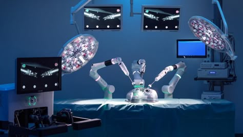 Surgical Robots, Surgical Technologist, Robotic Surgery, Operating Room, Health Tech, Medical Technology, Futuristic Technology, Medical Device, Medical Equipment