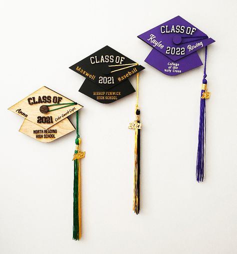 Graduation Tassel Holder | Personalized Graduation Gift | Masters | Bachelors | High School Grad Graduation Tassel Display, Graduation Cap Tassel, Cap Wall, Degree Gift, Graduation Cap Decoration Diy, Graduation Tassel, Graduation Gifts For Him, Diy Balloon Decorations, Graduation Cap Decoration