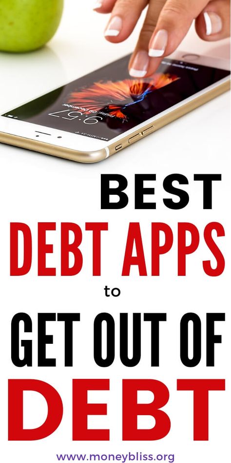 Here is a list of the best debt payoff apps for IOS and Android. Make a plan to get out of debt using a smartphone app (plus many have an online web option). Track your debt free journey and find extra money to pay off debt. #debt #howto #moneytips #moneybliss Debt Management Plan, Credit Card Debt Payoff, Pay Off Debt Quickly, Payoff Debt, Debt Payoff Printables, Debt Avalanche, Auto Loans, Medical Debt, Debt Help