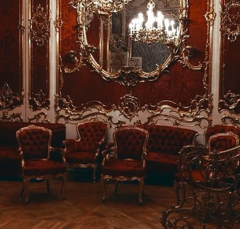 Red Victorian Aesthetic, Victorian Vampire Aesthetic, Masquerade Aesthetic, Ballroom Aesthetic, Red Hotel, Victorian Vampire, Ball Aesthetic, Victorian Aesthetic, Royalty Aesthetic