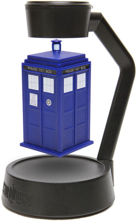 Doctor Who Levitating TARDIS Doctor Who Gifts, Geek Toys, Think Geek, Geek Gadgets, Wibbly Wobbly Timey Wimey Stuff, Nerd Life, Timey Wimey Stuff, Matt Smith, Blue Box