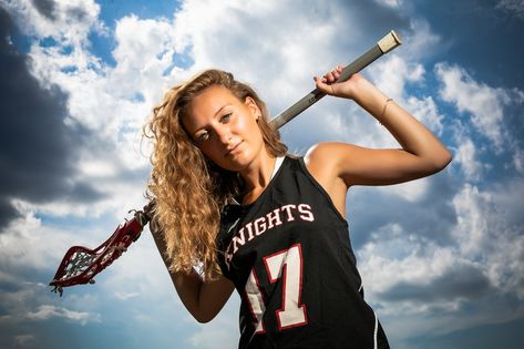 Unique senior portraits include sports (lacrosse), fashion, cool locations Hockey Poses, Hockey Senior Pictures, Tennis Senior Pictures, Lacrosse Senior Pictures, Floor Hockey, Hockey Photography, Sports Poses, Hockey Photos, Tennis Pictures