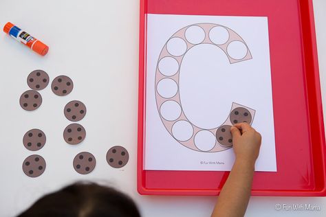 These free printable letter c crafts and activities are perfect for your toddler or preschooler letter of the week homeschool curriculum. Letter C Preschool, Letter C Activities, Letter C Crafts, C Is For Cookie, Vocabulary Flash Cards, Alphabet Letter Crafts, Alphabet Kindergarten, Homeschool Crafts, Alphabet Crafts