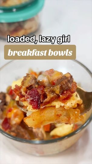 Happy Saturday!! Here’s an easy, high protein breakfast you can make in a hurry (not perfect, but a great alternative to the drive thru 👏🏼👏🏼). Adjust to fit your needs, add veggies (or don’t), this is totally customizable! Breakfast bowls recipe can be found in my holy grail cookbook 🩷 | MaKayla Thomas Fitness | Rusted Root · Send Me On My Way Girl Breakfast, Makayla Thomas, Healthy Breakfast Meal Prep, Breakfast Bowls Recipe, Fitness Plans, Best Meal Prep, High Protein Meal Prep, Healthy High Protein Meals, Protein Meal