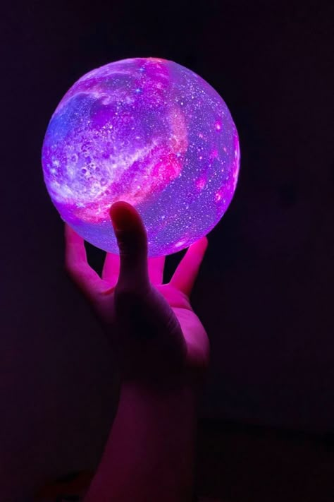 Lights For Rooms, Ghost Ship Art, Aesthetic Galaxy, Glittery Wallpaper, Moon Lamp, Ghost Ship, Moon Night, Colour Changing, 3d Printing Technology