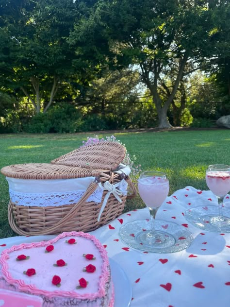 Pink Picnics, Elaina Core, Malak Core, Cottage Birthday, Coquette Picnic, Tea Picnic, Picnic Inspo, Cute Picnic, Birthday Picnic