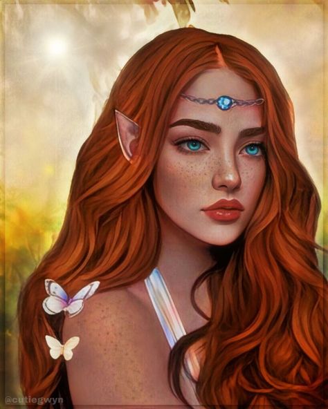 Gwyn Berdara, Sjm Fanart, Why I Love Her, Redhead Art, Sara J Maas, Roses Book, Sarah J Maas Books, Look At The Stars, Crescent City