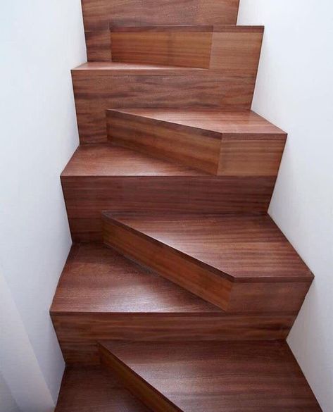 by cassie.kind45788 Play Loft, درج السلم, Escalier Design, Loft Stairs, Smart Tiles, Attic Stairs, Stair Case, Modern Stairs, Wooden Stairs