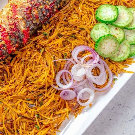 African Salad, Brazilian Wool Hairstyles, Nigerian Dishes, African Recipes Nigerian Food, West African Food, Africa Food, Savory Food, African Recipes, Nigerian Food