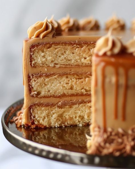 Carmel Birthday Cakes, Caramel Birthday Cake Ideas, Southern Caramel Cake, Son's Birthday, One Layer Cakes, Layered Cakes, Fresh Fruit Salad, Caramel Frosting, Caramel Cake