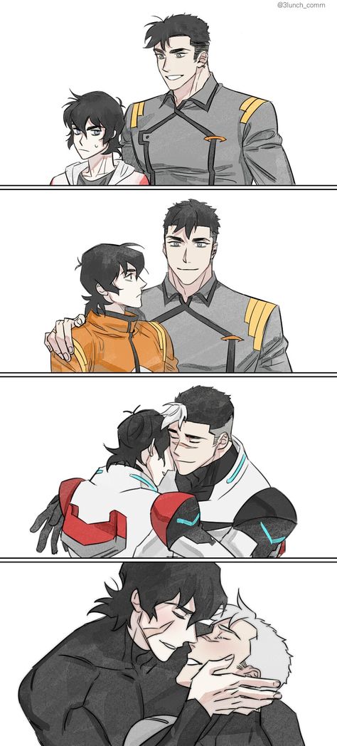 I'm don't ship the two of them but this art is amazing Shiro X Keith Ship, Keith X Shiro, Sheith Fanart, Voltron Sheith, Sheith Voltron, Steve Rogers Bucky Barnes, Bucky Barnes Captain America, Takashi Shirogane, Shiro Voltron