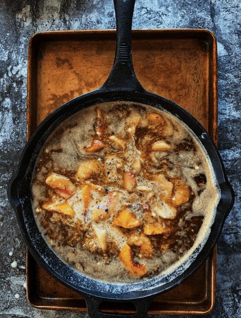 Brown Butter Bourbon Peach Cobbler – Heart Of Celebration Bourbon Peach Cobbler, Bourbon Dessert, Brown Butter Bourbon, Butter Bourbon, Praline Sauce, Peach Sauce, Pecan Cobbler, Peach Butter, Pear Butter