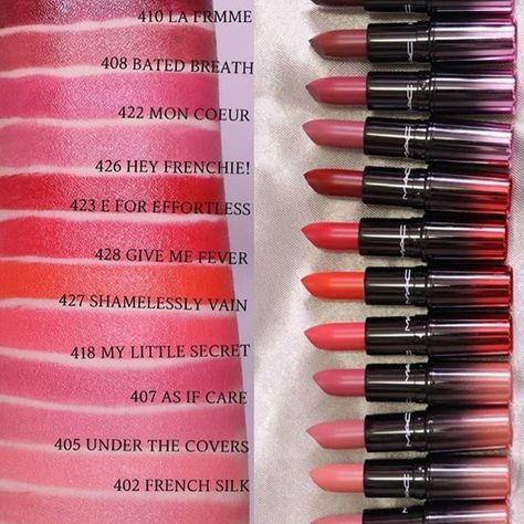 Mac Love Me Lipstick Swatch, Mac Love Me Lipstick, Mac Lip Liner, Mac Lipstick Colors, Best Mac Lipstick, Mac Lipstick Swatches, Mac Lipstick Shades, Mac Blush, Brown Eyes Makeup