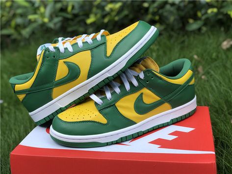 Nike Dunks Low Nike Dunk Low Brazil Nike Dunk Low Brazil, Dunk Low Brazil, Dunk Shoes, Nike Dunk Low Sp, Retro Jordans 11, Nike Elite Socks, Dunks Nike, Nike Air Jordans, Nike Basketball Shoes