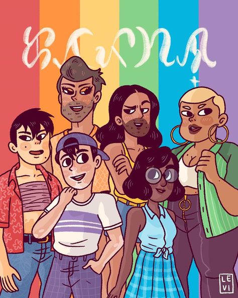 Levi Sabarre on Instagram: “We're queer and we're here // . Another redraw for pride month 😊 im starting to get the hang of this new app im using hihi btw the symbols…” Queer Symbols, Filipino Pride, Filipino Culture, Lgbtq Pride, Pride Month, Lesson Plan, Gay Pride, Character Illustration, Lesson Plans