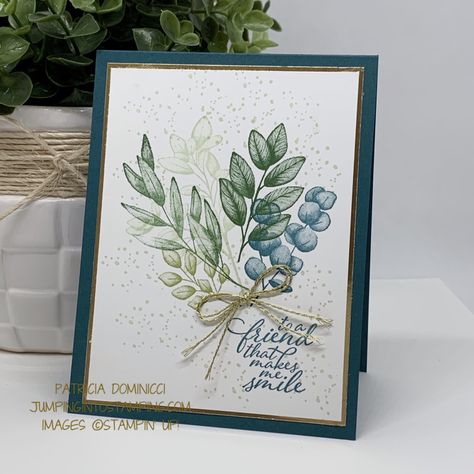 Stampin Up 2020 2021, Box Of Sunshine, Peaceful Moments, Leaf Cards, Nature Card, Stampin Up Catalog, Creative Corner, Stamping Up Cards, Sympathy Cards