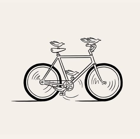 33 Top Illustrators to Follow in 2022 Cycling Posters Graphic Design, Joshua Noom, Matt Blease, Postcard Drawing, Bicycle Quotes, Bicycle Illustration, Life Worth Living, Bike Illustration, 2022 Design