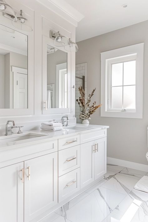 10 Steps to Create a Low Maintenance Bathroom That Saves You Time Low Maintenance Bathroom, Bathroom 2024, Floor Mosaic, Gray And White Bathroom, Cabin Bathroom, Bathroom Makeovers, Timeless Bathroom, Cabin Bathrooms, Rustic Bathroom Designs