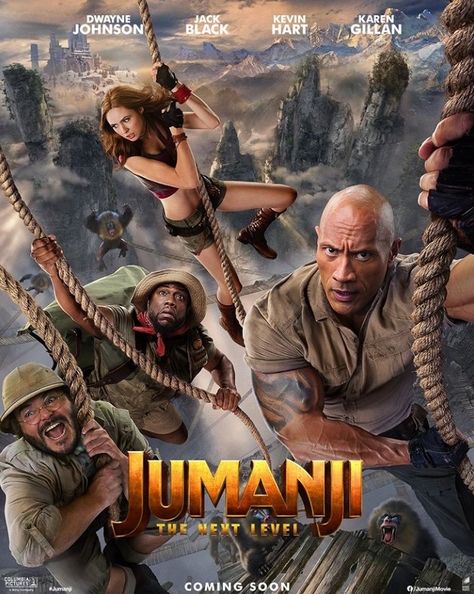 ⭐️⭐️⭐️⭐️ Jumanji Next Level, Jumanji 2, Jumanji The Next Level, Xr Wallpaper, Jumanji Movie, Pro Wallpaper, Joker Poster, French Film, Danny Devito