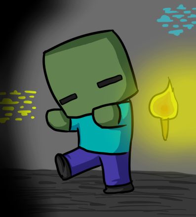 Minecraft Zombie Dance This is soooooooo cute! Chibi Zombie, Zombie Dance, Drawing Chibi, Zombie Drawings, Minecraft Comics, Minecraft Drawings, Minecraft Pictures, All Minecraft, Minecraft Anime