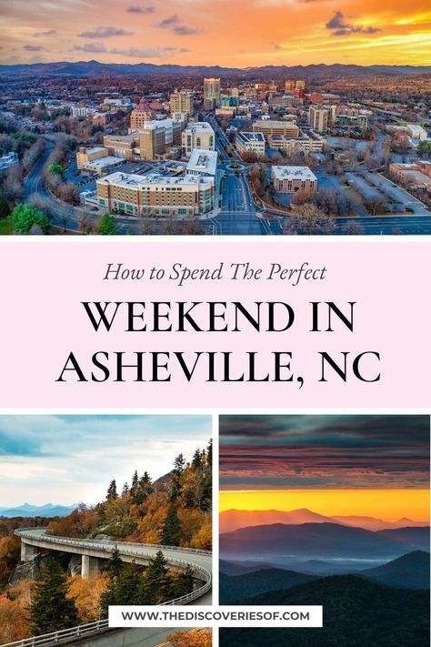 A Perfect Weekend in Asheville, NC: A 2-3 Day Asheville Itinerary Travel Mountains, Usa Destinations, North Carolina Travel, Visit Usa, Champagne Bar, Travel Locations, City Guides, Cabin Fever, Future Travel