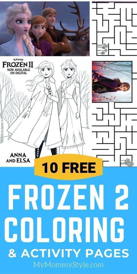 What child doesn't like Frozen 2? If your kids are anything like most others, they love anything Frozen related! These Frozen coloring and activity pages are free to download so get yours today. You can make your own bookmarks, coloring pages, or even a maze! Frozen 2 Coloring Pages, Frozen Activity, Make Your Own Bookmarks, Frozen Activities, Bookmarks Coloring, Mommy Inspiration, Living Frugal, Homemade Playdough Recipe, Make Your Own Character