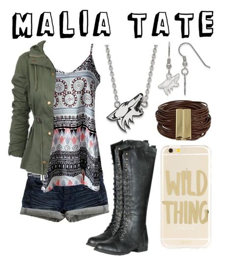 Abercrombie And Fitch Outfit, Teen Wolf Outfits, Malia Hale, Malia Tate, Badass Outfit, Outfit Polyvore, Movie Inspired Outfits, Oufits Casual, Tv Show Outfits