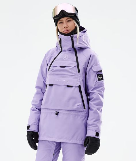 Snowboarding Jacket Women's, Ski Outfits For Women, Dope Snow, Dope Jackets, Outfit Collection, Anna Karina, Womens Snowboard, Snow Skirt, Ski Outfit