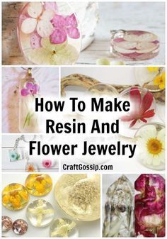 How To Make Resin, Flower Resin Jewelry, Resin Jewelry Diy, Resin Jewelry Making, Real Flower Jewelry, Flower Resin, Resin Tutorial, Diy Resin Crafts, Resin Flowers