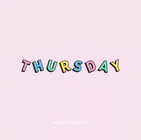 Days Of The Week Lettering, Week Lettering, Work Week Quotes, Thursday Meme, Boutique Quotes, Thursday Good Morning, Motivation For Work, Visual Timetable, Silly Sayings