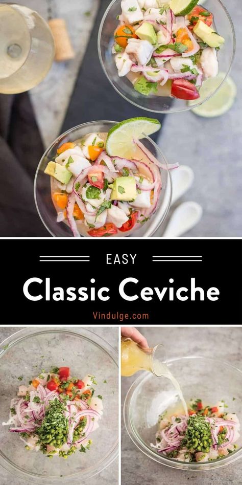 Cod Ceviche, Fish Ceviche Recipe Mexican, Sea Bass Ceviche Recipe, Rockfish Ceviche Recipe, White Fish Ceviche Recipe, Sea Bass Ceviche, Seabass Ceviche Recipe, How To Make Ceviche Fish, Ceviche Recipe Fish