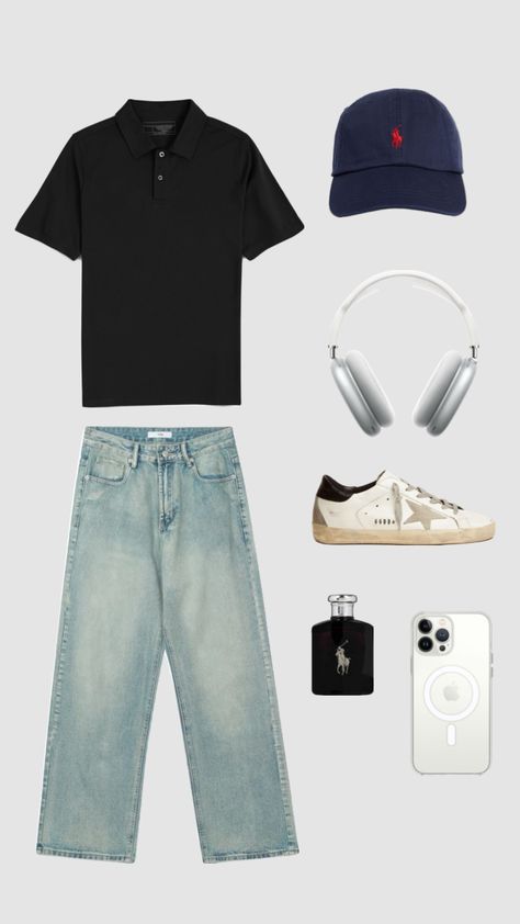 summer outfit golden goose ralph lauren outfit inspo Cute Korean Outfits, Golden Goose Outfit, Mens Smart Casual Outfits, Classy Outfits Men, Spring Outfits Men, Smart Casual Men, Outfits Hombre, Guys Clothing Styles, Fashion Suits For Men