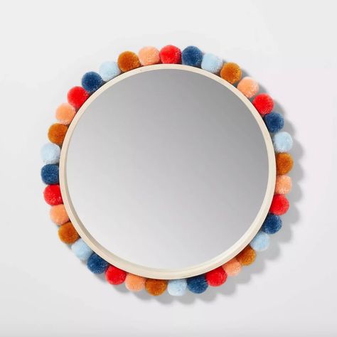 Colorful Bold Home Decor and Furniture From Target | POPSUGAR Home Colorful Mirror, Decorative Wall Sculpture, Pillow Fort, Kids Wall Decor, Organizing Systems, Wall Mounted Mirror, Peg Board, Mirror Wall Decor, Kids Decor