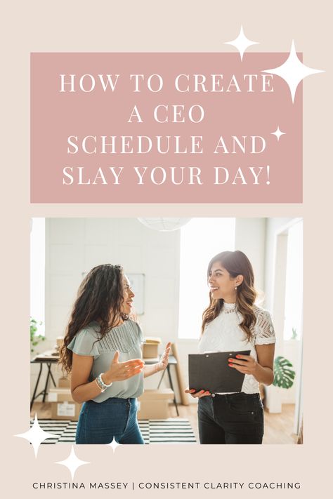 Ceo Day, Ceo Schedule, Entrepreneur Schedule, Ceo Tips, Vision Planner, Podcast Editing, Time Schedule, Schedule Organization, Effective Leadership