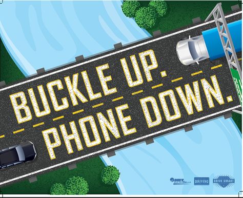 New Distracted Driving Awareness materials Distracted Driving Poster, Distracted Driving Awareness, Changing Behavior, Road Safety Poster, Street Safety, Safety Quotes, Safety Topics, Drive Poster, Safety Slogans