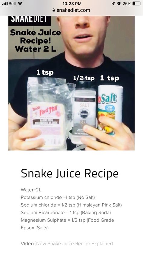 Snake Diet Before And After, Snake Juice Recipe, Snake Juice Diet, Snake Diet, Snake Juice, Juice Diet Recipes, Magnesium Deficiency Symptoms, Electrolyte Water, Wellness Shots