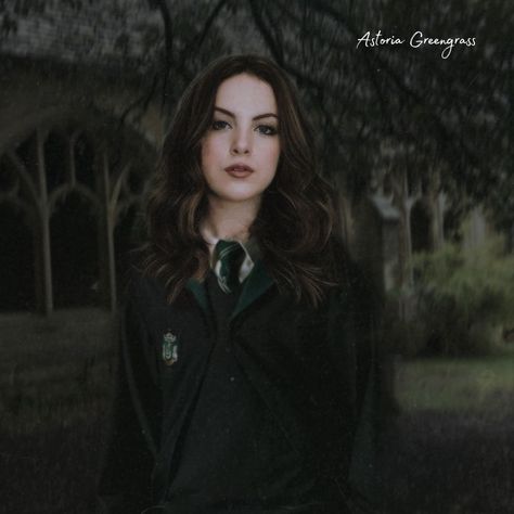 Astoria Greengrass, Elizabeth Gillies fancast. Astoria Greengrass Fanart, Astoria Greengrass Fan Cast, Astoria Malfoy, Astoria Greengrass, Blonde Aesthetic, Harry Potter Icons, Elizabeth Gillies, Motocross, Harry Potter