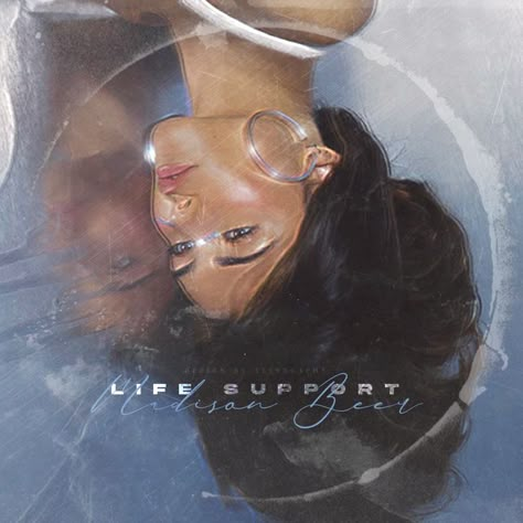 #madisonbeer #lifesupport #lifesupporttour #coverlandia #coverart #graphicdesign #photoshop #psd Madison Beer Life Support Album Cover, Album Covers Madison Beer, Madison Beer Poster Vintage, Madison Beer Album Aesthetic, Madison Beer Album Cover, Life Support Aesthetic, Life Support Madison Beer, Madison Beer Poster, Singer Posters