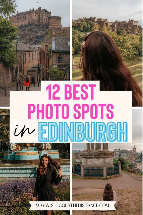 Edinburgh Fashion Fall, Edinburgh Photo Spots, Photos In Edinburgh, Edinburgh Instagram Spots, Edinburgh Spring Outfit, Edinburgh Picture Ideas, Edinburgh Instagram Pictures, Edinburgh Outfit Autumn, Edinburgh Photo Ideas