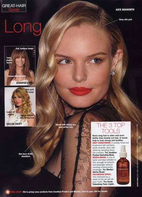 Kate Bosworth Makeup, Kate Bosworth Hair, Deep Side Part, Blonde Makeup, Capricorn Women, Makeup For Blondes, Low Maintenance Hair, Hair Guide, Spiral Shape