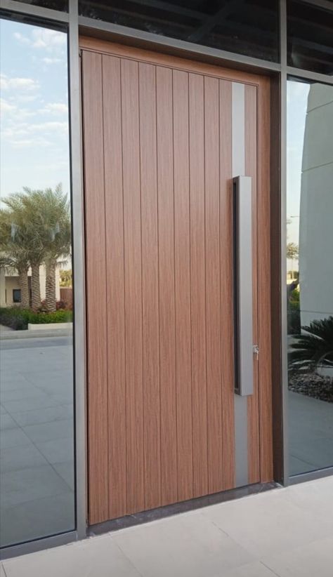 Wooden Teak Door Design, Wooden Main Door Design Modern, Teak Door Design Modern, Teak Wood Main Door Design Modern, Double Door Design Modern, Teak Door Design, Wood Main Door Design, Teak Wood Main Door Design, Teak Wood Main Door