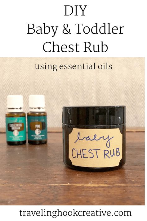 Quick and Easy DIY Baby/Toddler Chest Rub using Essential Oils Baby Vicks Vapor Rub, Baby Vicks, Oil For Cough, Essential Oils For Cough, Vicks Vapor Rub, Essential Oils For Babies, Chest Rub, Are Essential Oils Safe, Essential Oils For Kids