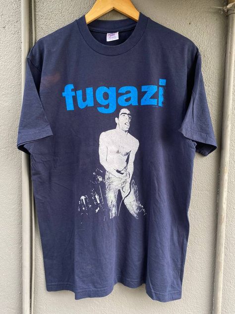 Vintage Vintage Fugazi hardcore-band Rare sz Large | Grailed Fugazi Band, Dream Pie, Band Tee Outfits, Vintage Men's Fashion, Vintage Band T Shirts, Fila Vintage, Men's Tops, Japanese Street Fashion, Band Merch